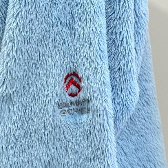 The North Face Womens Size S/P Blue  Full Zip Summit Series Fleece Jacket - Picture 3 of 9